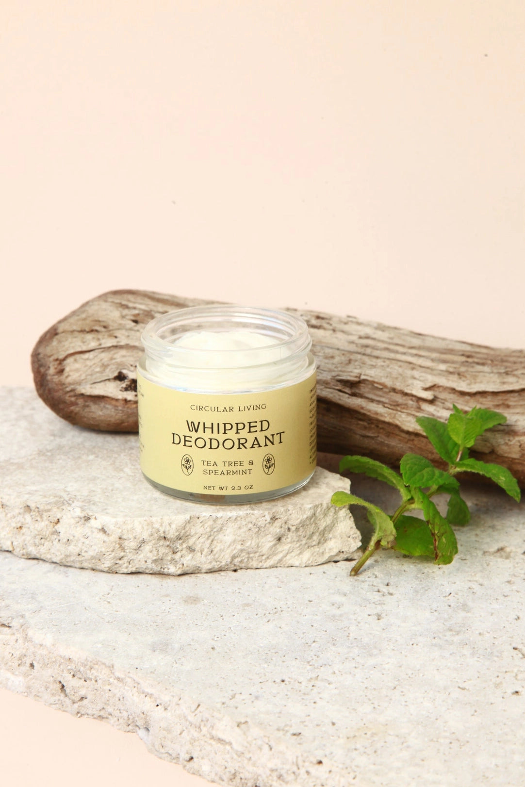 Non-Toxic Whipped Deodorant, Tea Tree & Spearmint