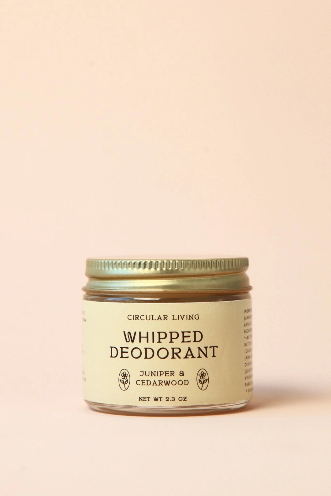 Non-Toxic Whipped Deodorant, Juniper & Cedarwood