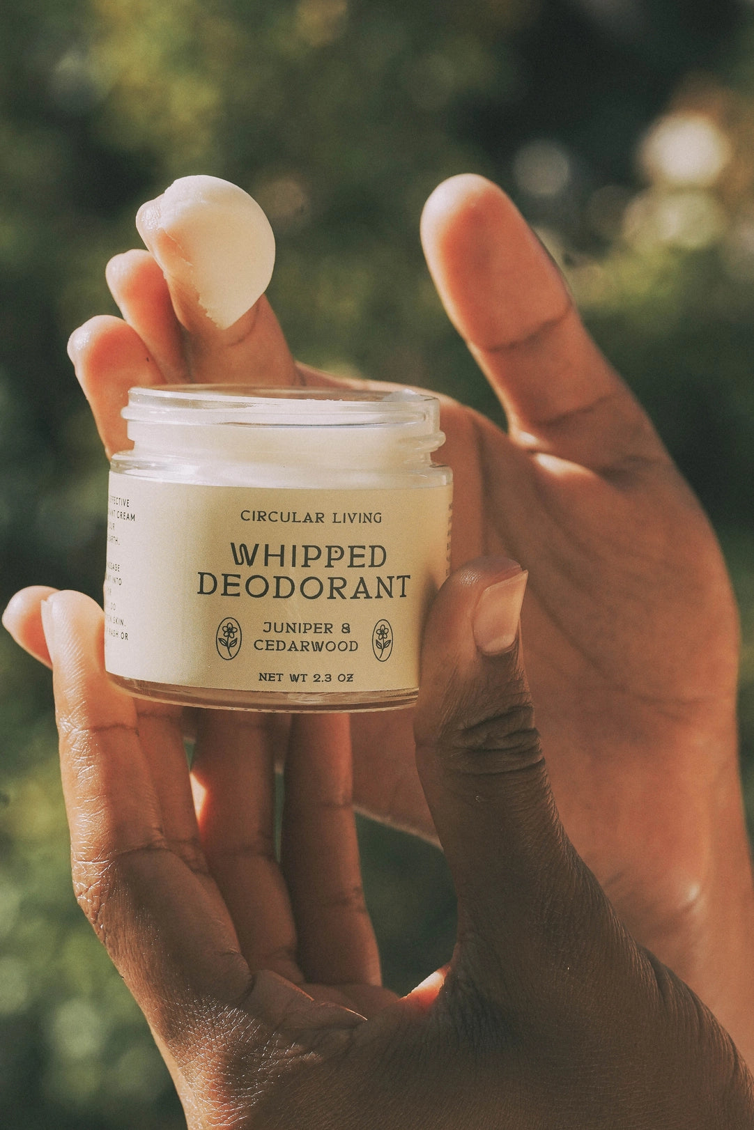 Non-Toxic Whipped Deodorant, Juniper & Cedarwood